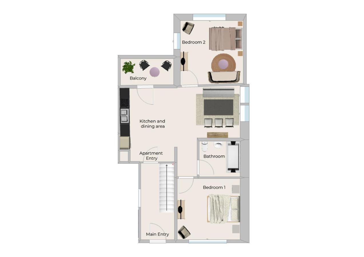 Apartment Suedwind - Beautiful Premium Apartment With 2 Bedrooms Near Rhine Falls & Zurich Airport In Klettgau Weisweil  Kültér fotó